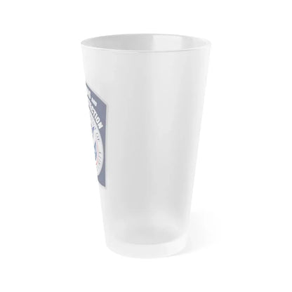 United States Customs and Border Protection - Frosted Pint Glass 16oz - Go Mug Yourself