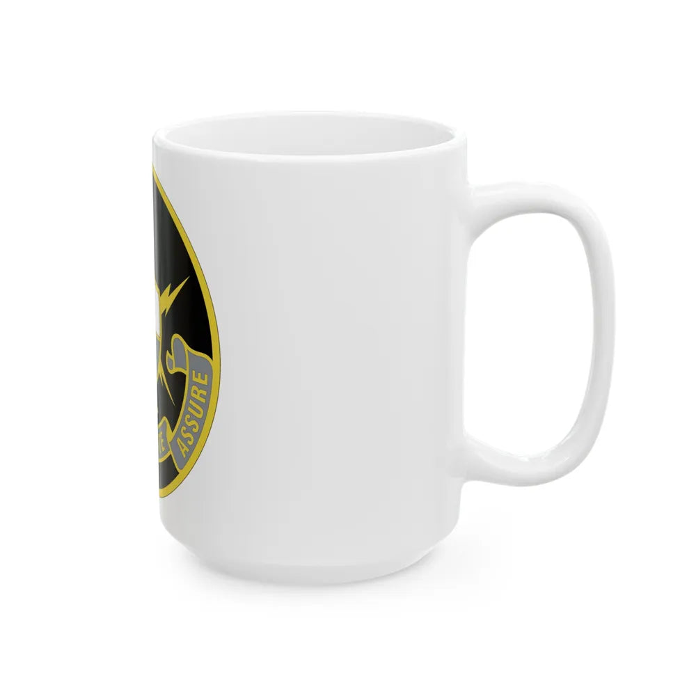 United States Cyber School 2 (U.S. Army) White Coffee Mug-Go Mug Yourself