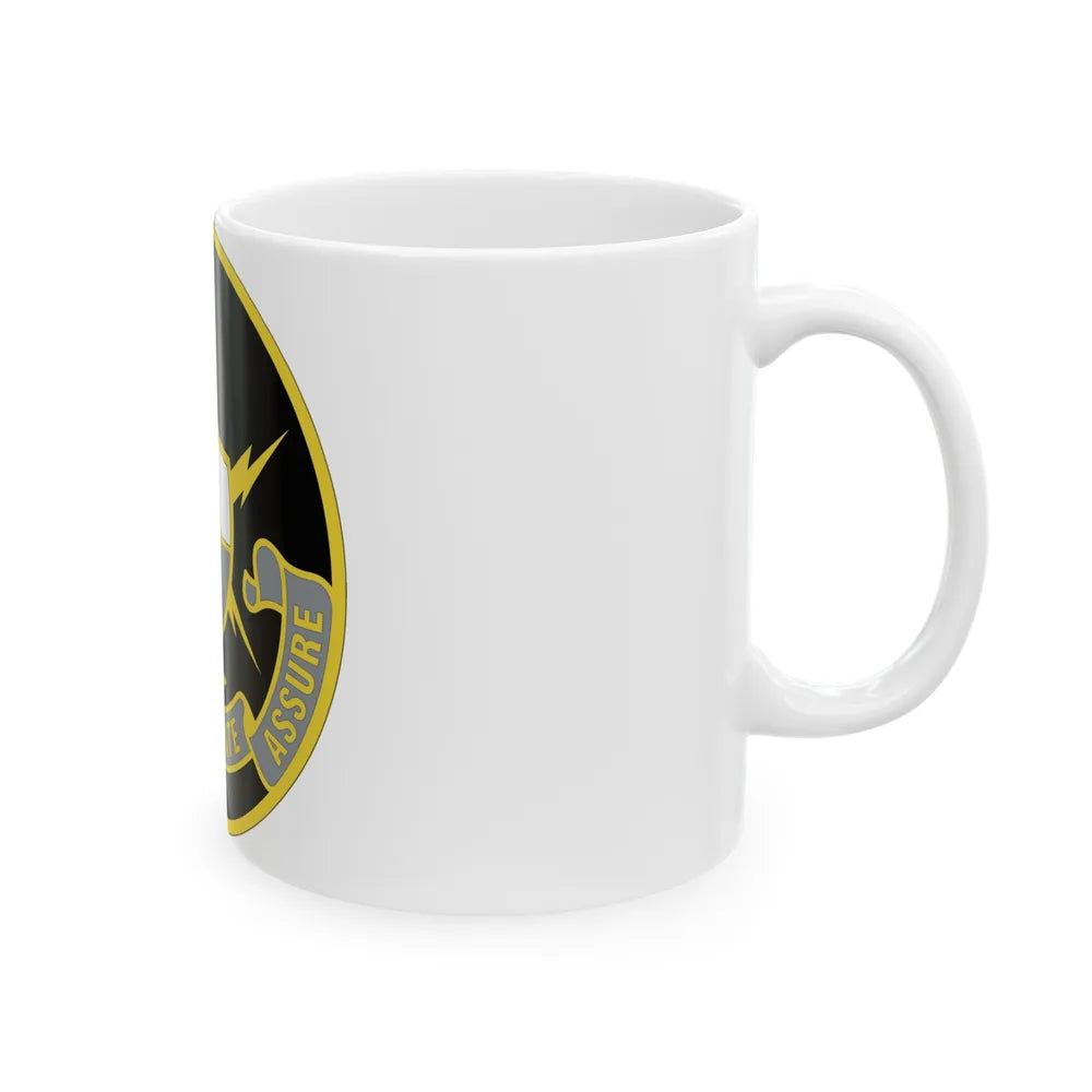 United States Cyber School 2 (U.S. Army) White Coffee Mug-Go Mug Yourself