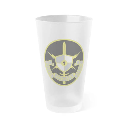 United States Cyber School 2 (U.S. Army) Frosted Pint Glass 16oz Default Title - Go Mug Yourself