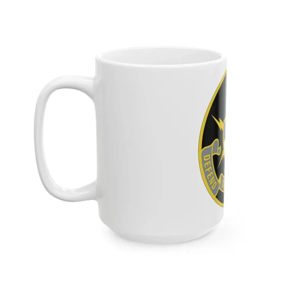 United States Cyber School 2 (U.S. Army) White Coffee Mug - Go Mug Yourself