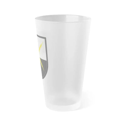 United States Cyber School (U.S. Army) Frosted Pint Glass 16oz - Go Mug Yourself