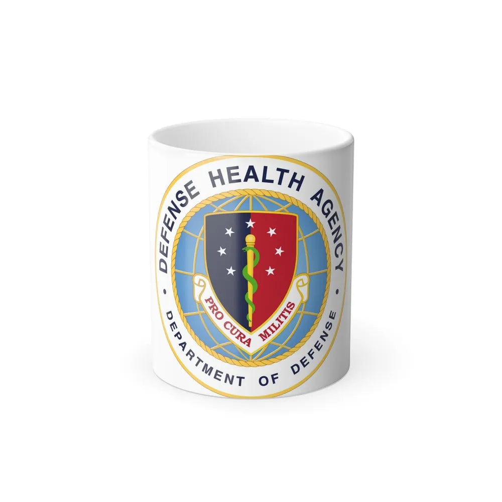 United States Defense Health Agency - Color Changing Mug 11oz-11oz-Go Mug Yourself