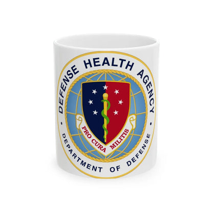 United States Defense Health Agency - White Coffee Mug-11oz-Go Mug Yourself