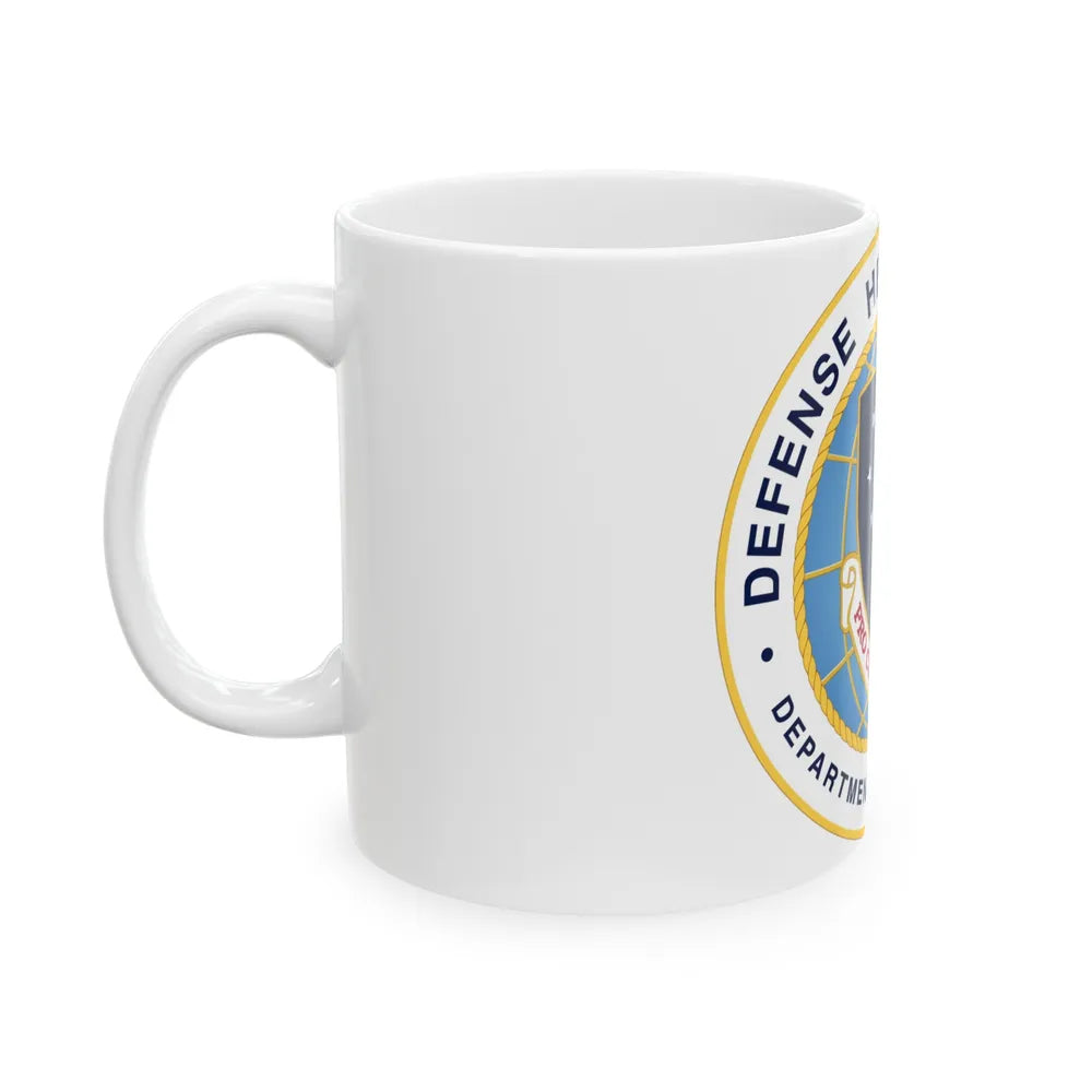 United States Defense Health Agency - White Coffee Mug-Go Mug Yourself