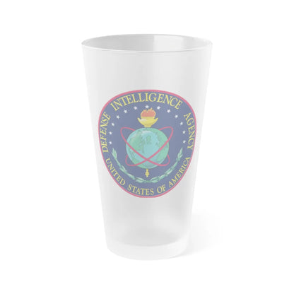 United States Defense Intelligence Agency - Frosted Pint Glass 16oz-16oz-Frosted-Go Mug Yourself