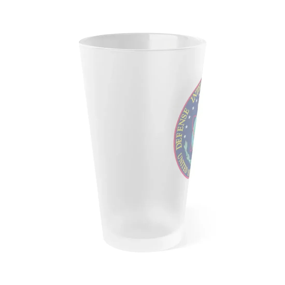 United States Defense Intelligence Agency - Frosted Pint Glass 16oz - Go Mug Yourself
