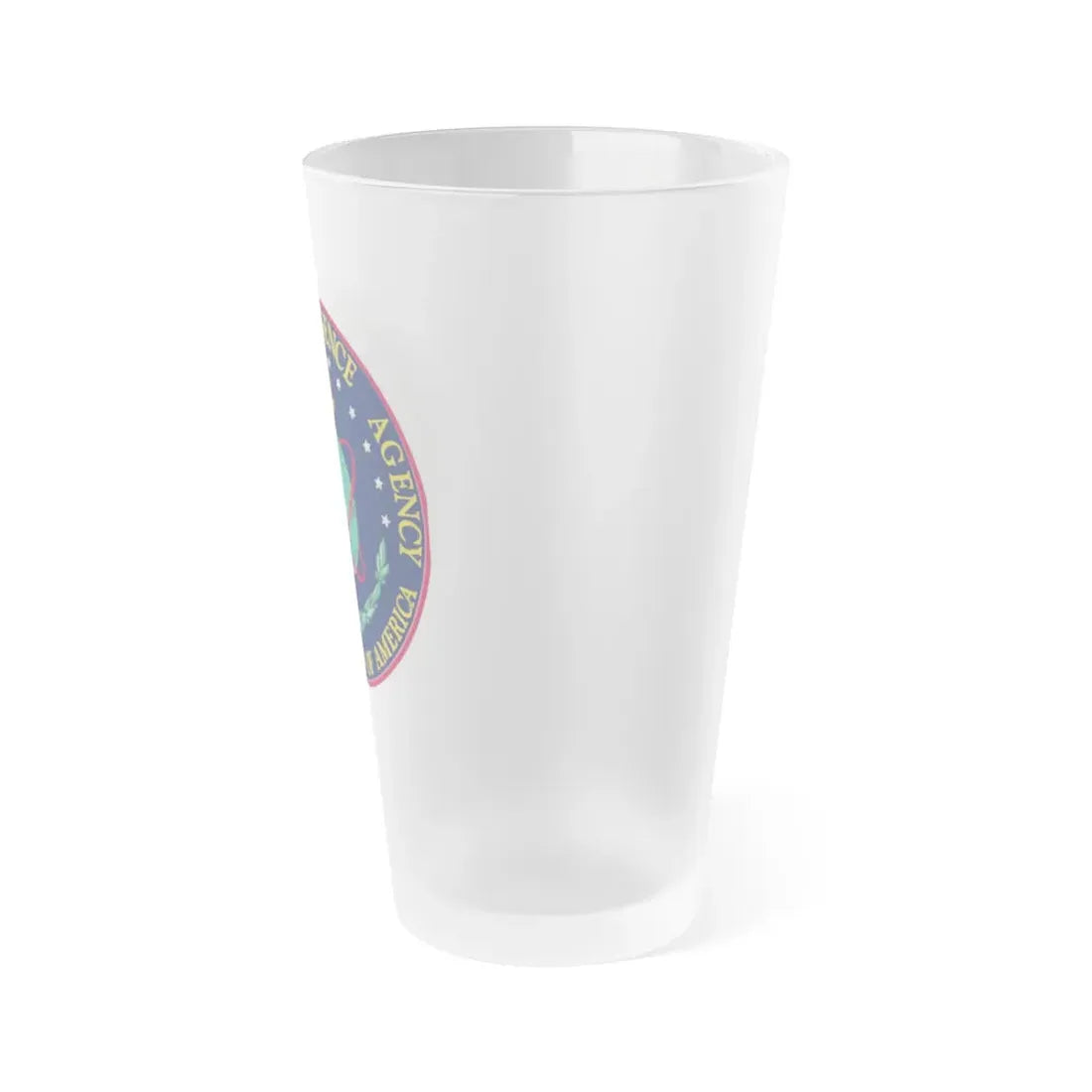 United States Defense Intelligence Agency - Frosted Pint Glass 16oz - Go Mug Yourself