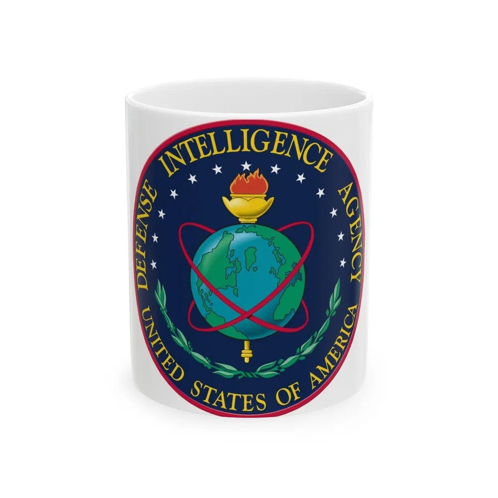 United States Defense Intelligence Agency - White Coffee Mug-11oz-Go Mug Yourself