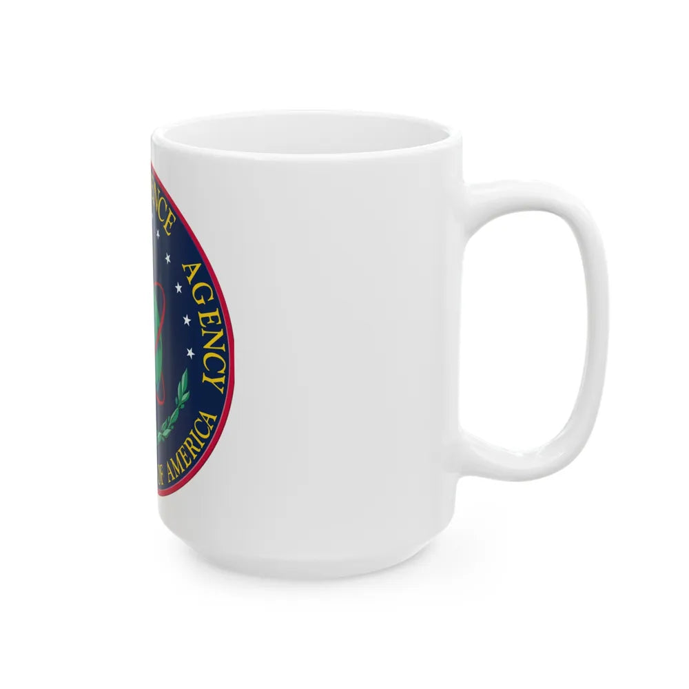 United States Defense Intelligence Agency - White Coffee Mug-Go Mug Yourself