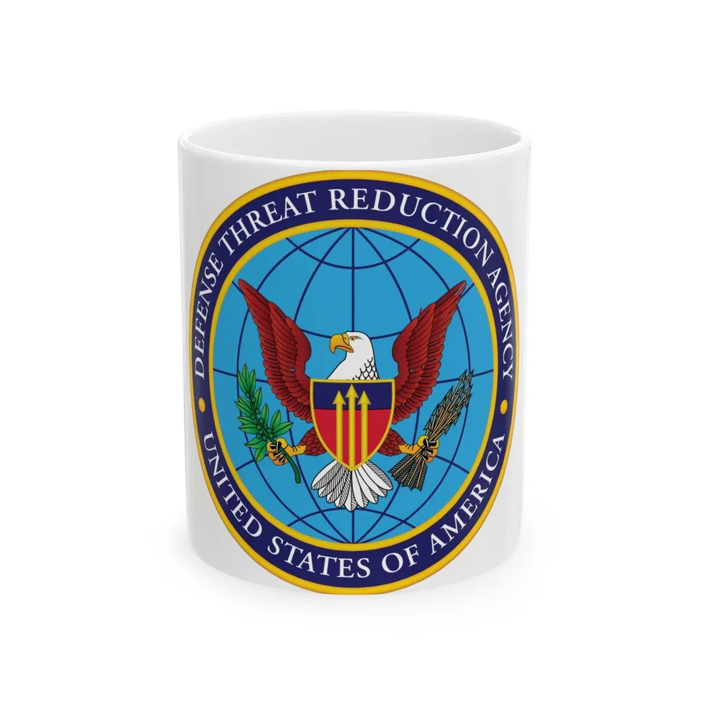 United States Defense Threat Reduction Agency - White Coffee Mug-11oz-Go Mug Yourself