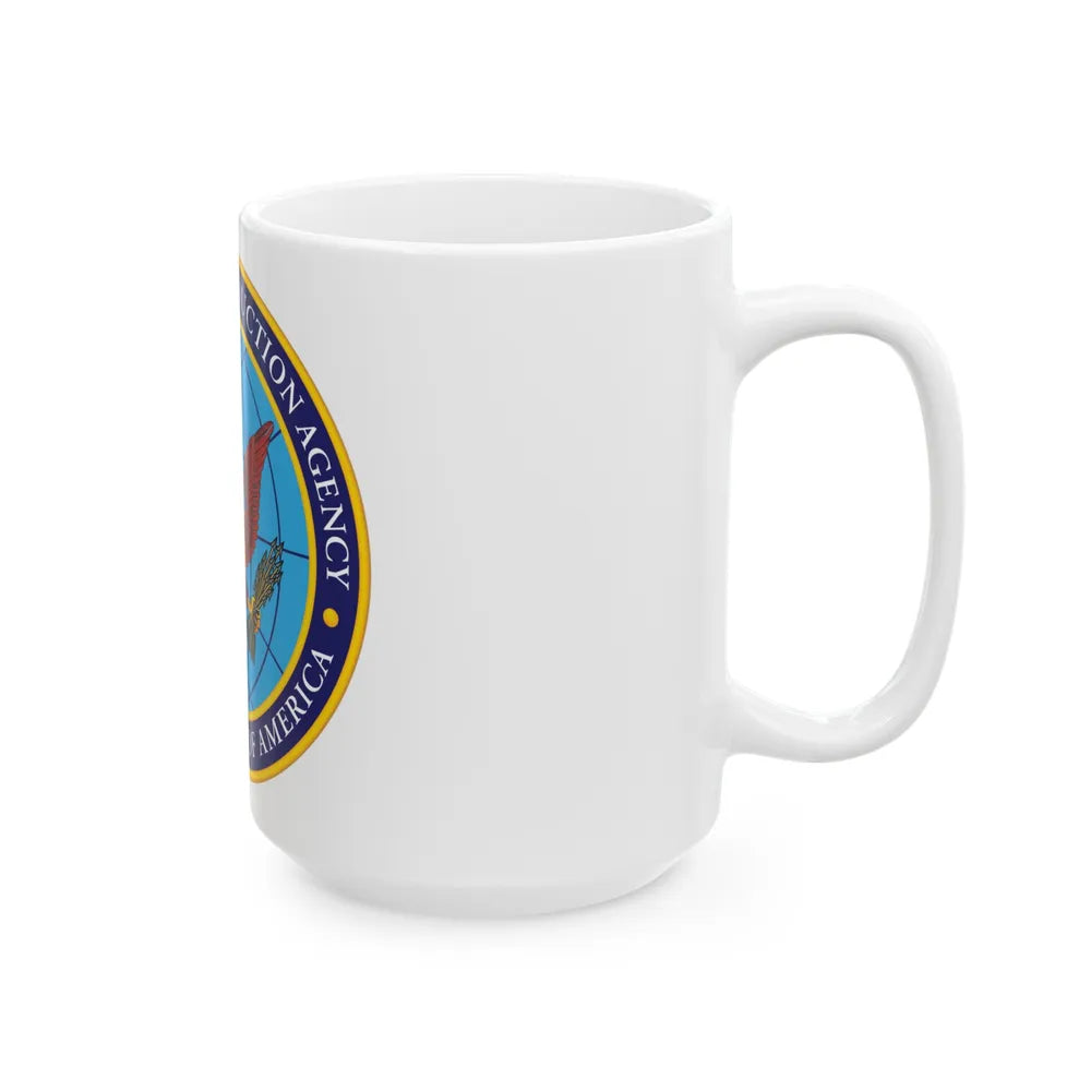 United States Defense Threat Reduction Agency - White Coffee Mug-Go Mug Yourself