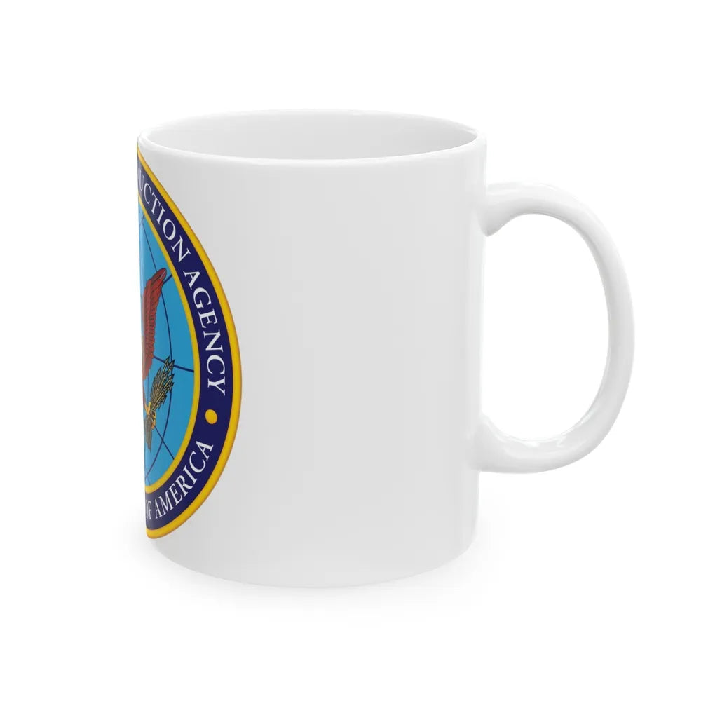 United States Defense Threat Reduction Agency - White Coffee Mug-Go Mug Yourself