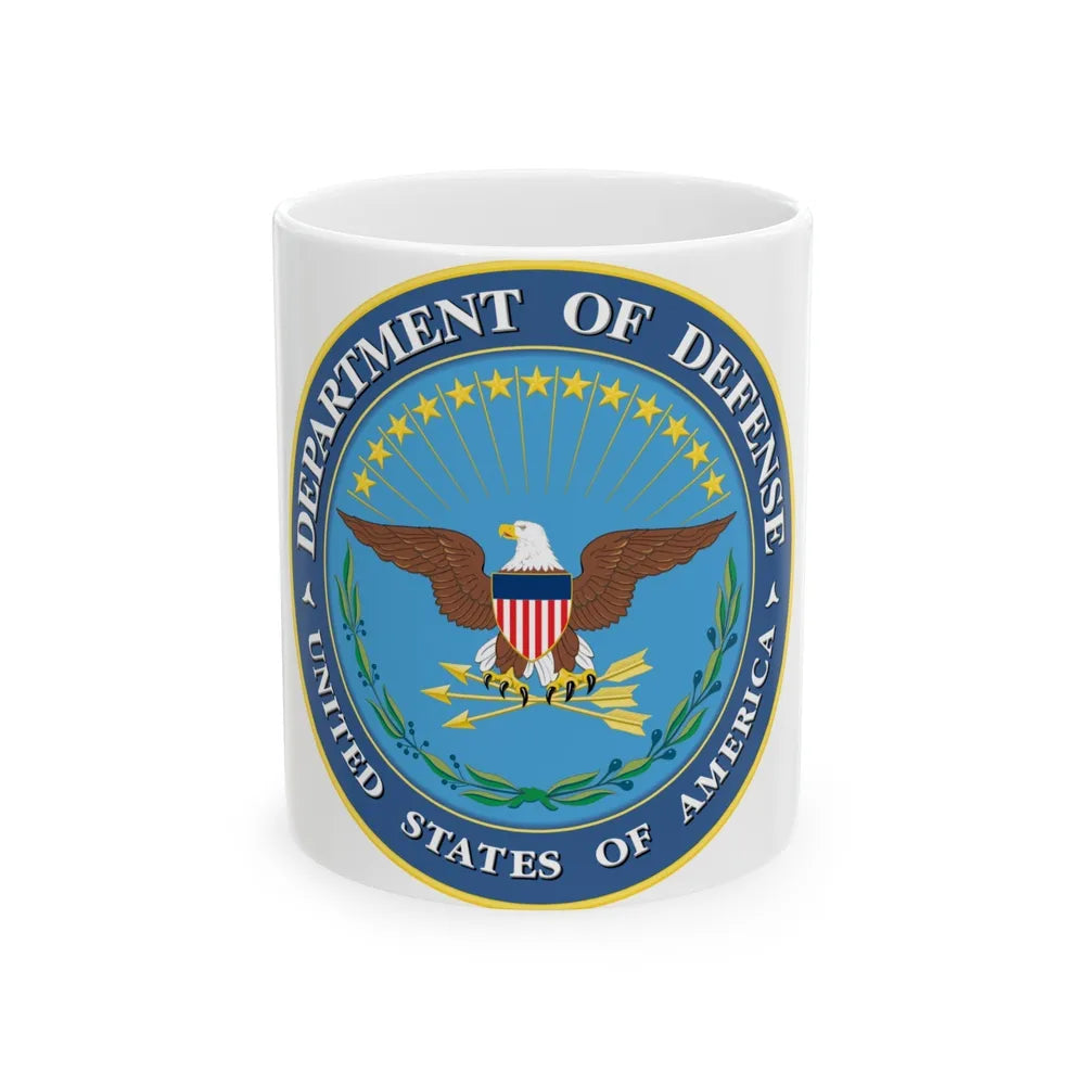 United States Department of Defense - White Coffee Mug-11oz-Go Mug Yourself