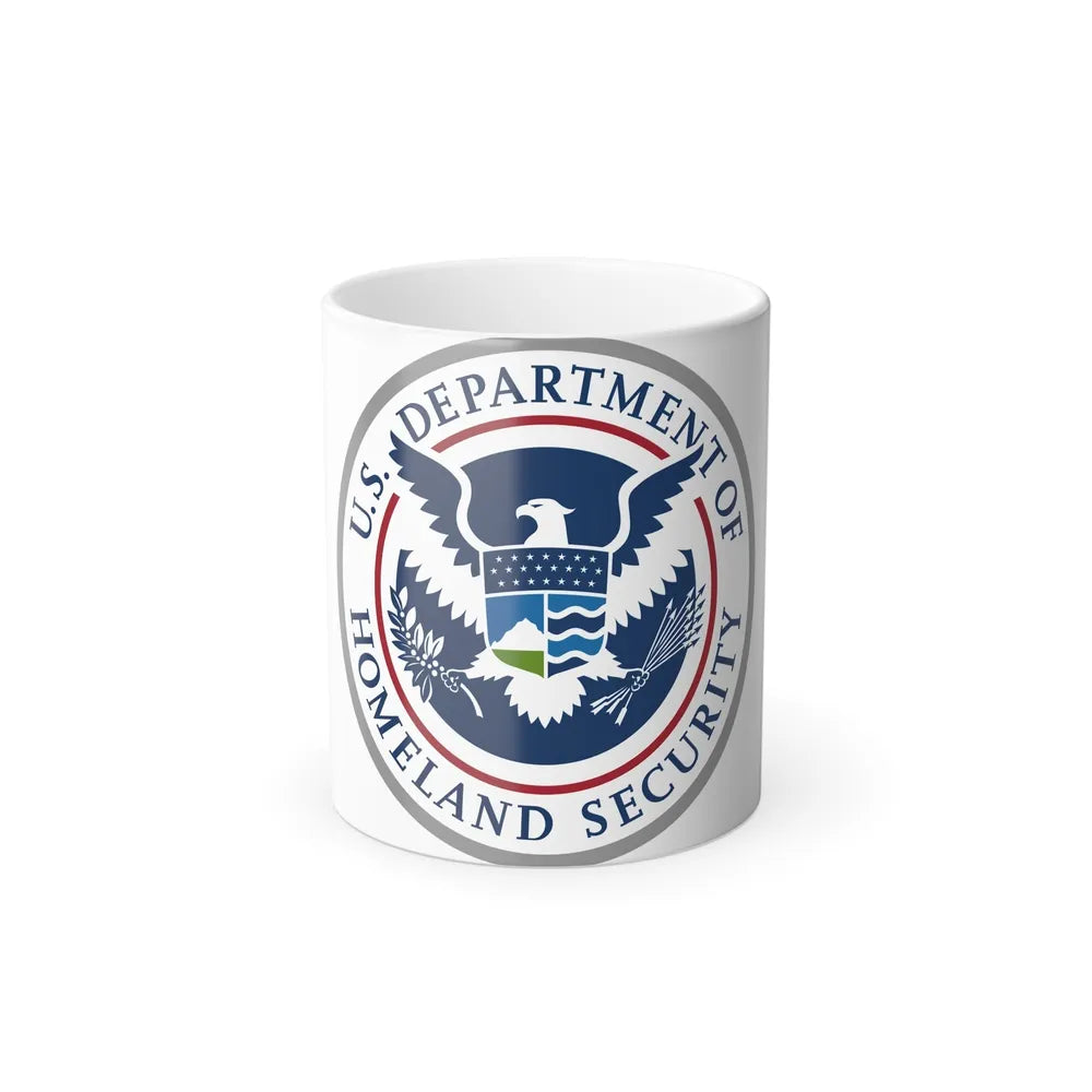 United States Department of Homeland Security - Color Changing Mug 11oz-11oz-Go Mug Yourself