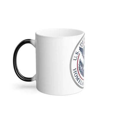 United States Department of Homeland Security - Color Changing Mug 11oz-Go Mug Yourself