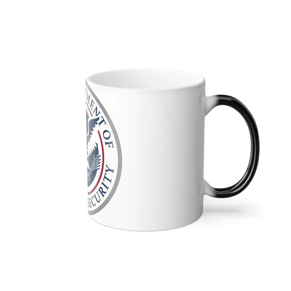 United States Department of Homeland Security - Color Changing Mug 11oz-Go Mug Yourself