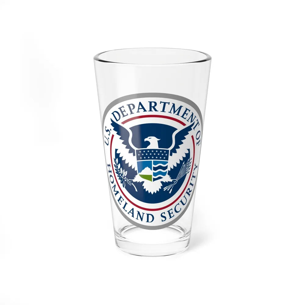 United States Department of Homeland Security - Pint Glass 16oz-16oz-Go Mug Yourself