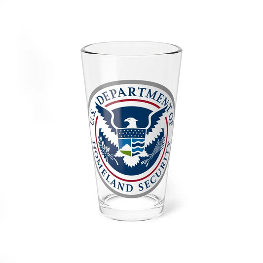 United States Department of Homeland Security - Pint Glass 16oz-16oz-Go Mug Yourself