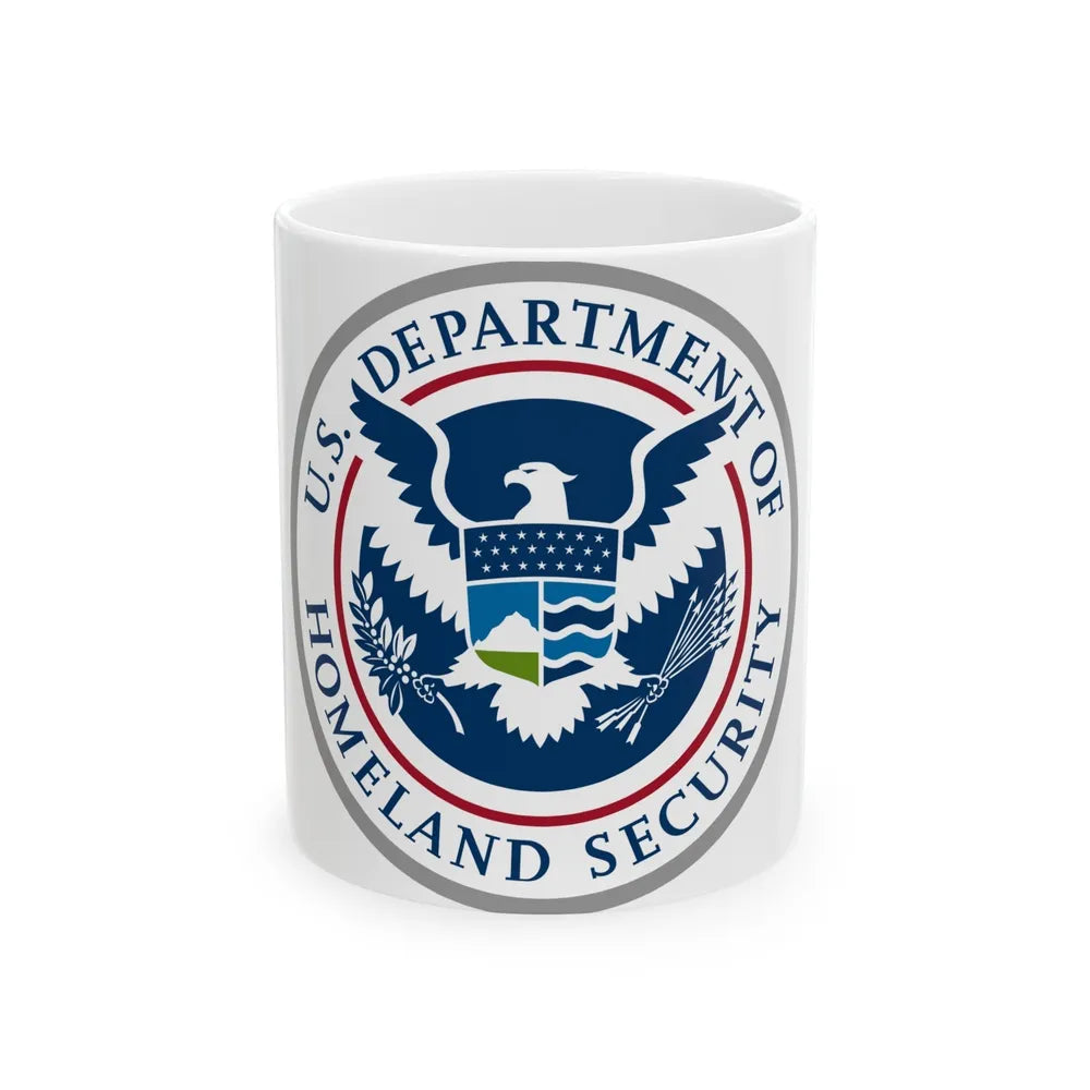 United States Department of Homeland Security - White Coffee Mug-11oz-Go Mug Yourself