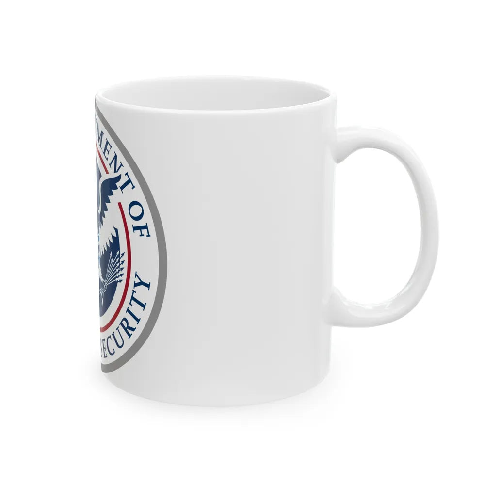 United States Department of Homeland Security - White Coffee Mug-Go Mug Yourself