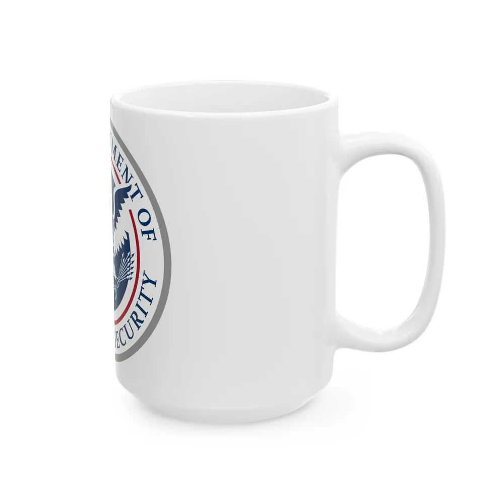 United States Department of Homeland Security - White Coffee Mug-Go Mug Yourself