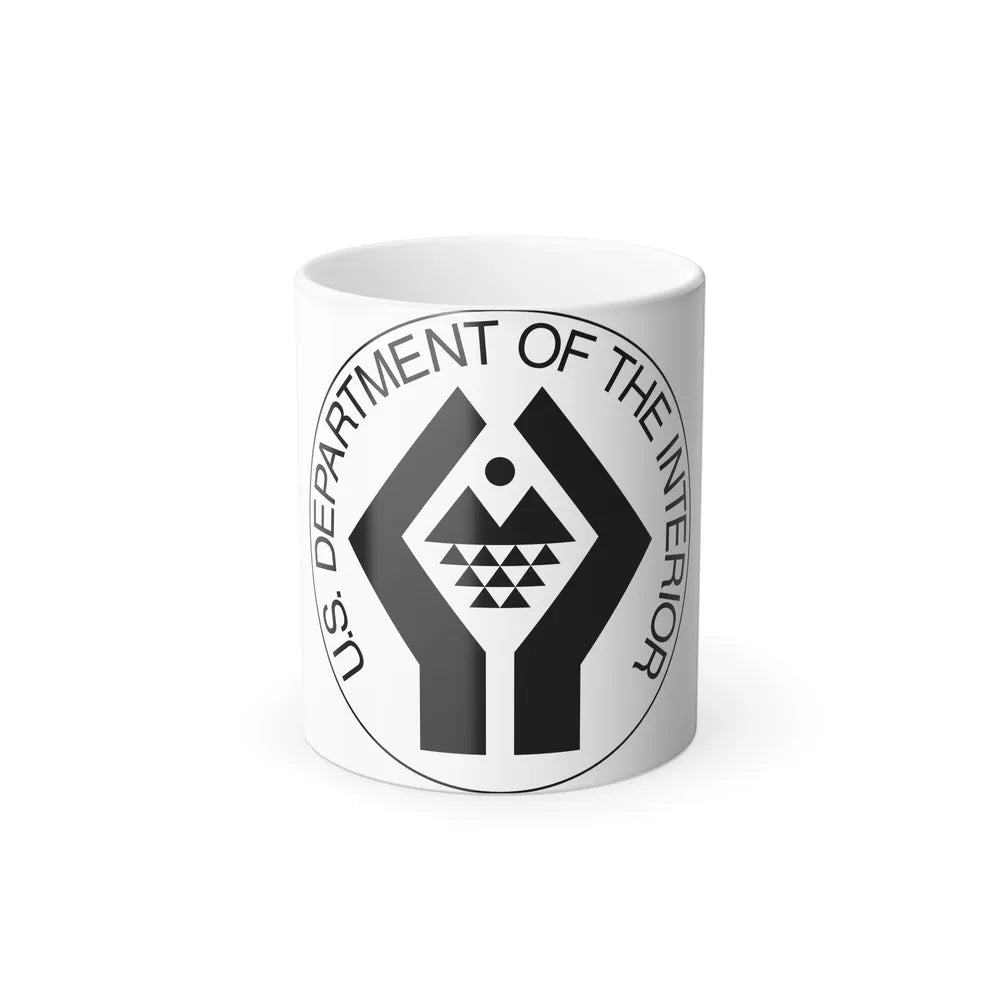 United States Department of the Interior - Color Changing Mug 11oz-11oz-Go Mug Yourself