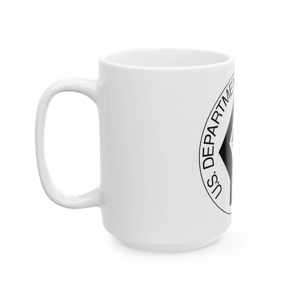 United States Department of the Interior - White Coffee Mug-Go Mug Yourself