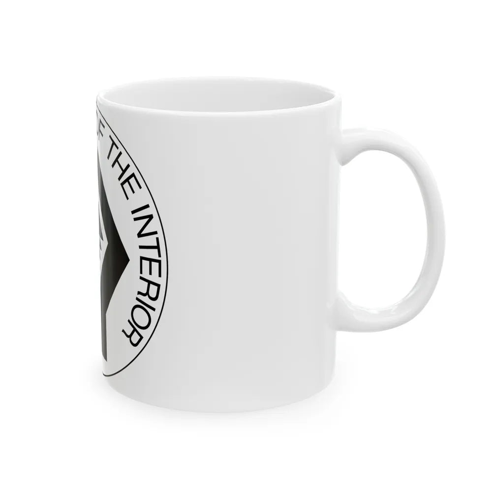 United States Department of the Interior - White Coffee Mug-Go Mug Yourself