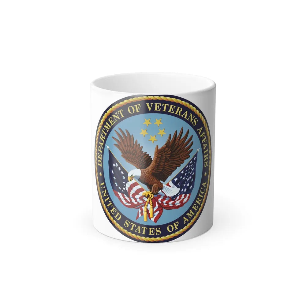 United States Department of Veterans Affairs - Color Changing Mug 11oz-11oz-Go Mug Yourself