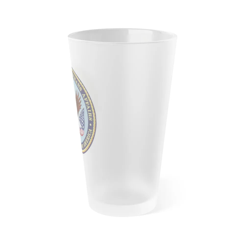 United States Department of Veterans Affairs - Frosted Pint Glass 16oz-Go Mug Yourself