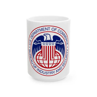 United States DOC Bureau Of Industry And Security - White Coffee Mug 15oz - Go Mug Yourself