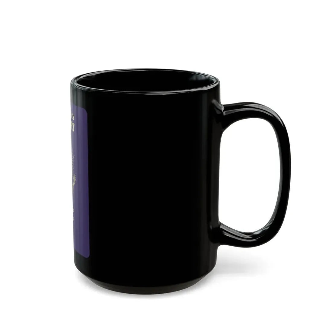 United States Emergency Passport - Black Coffee Mug - Go Mug Yourself