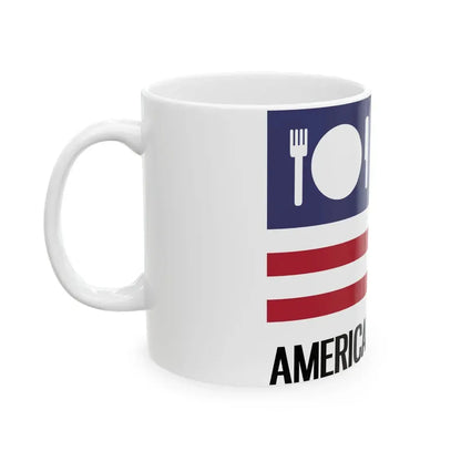 United States Expo 2015 original with lettering (United States) White Coffee Mug - Go Mug Yourself