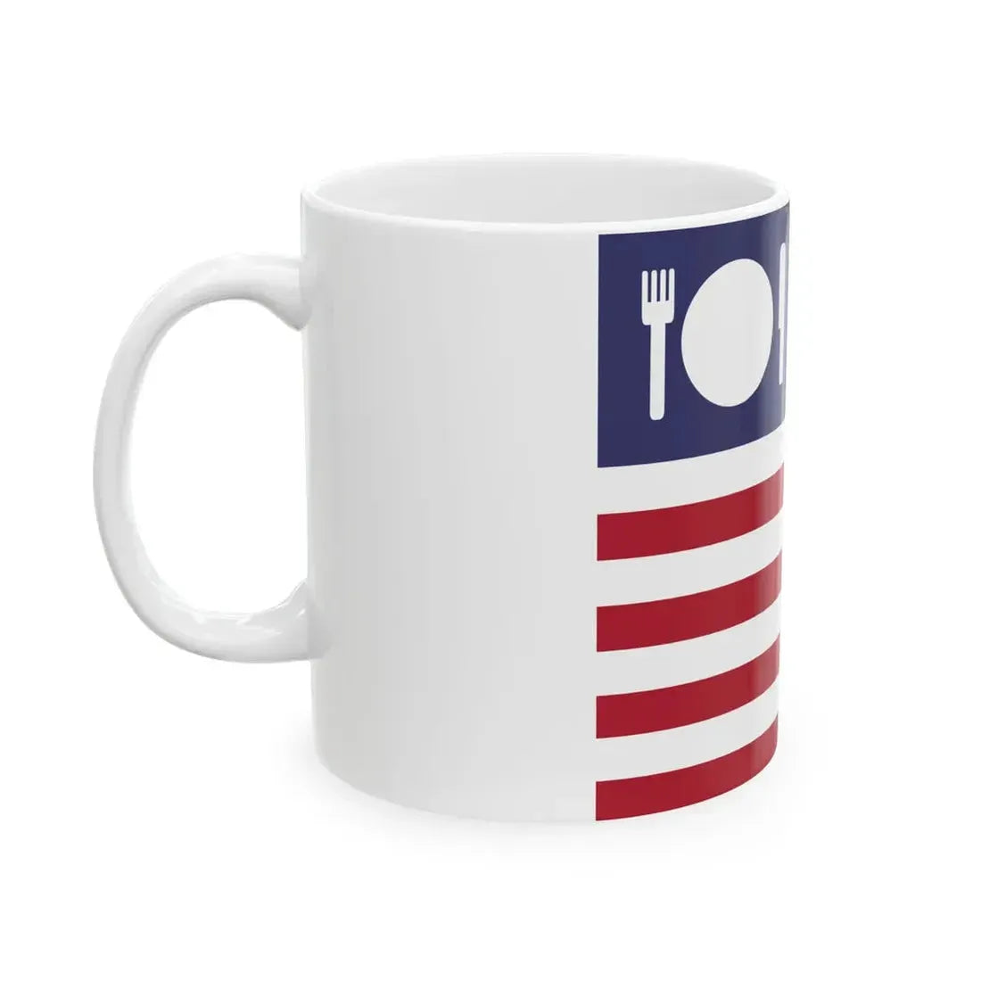 United States Expo 2015 without lettering (United States) White Coffee Mug - Go Mug Yourself