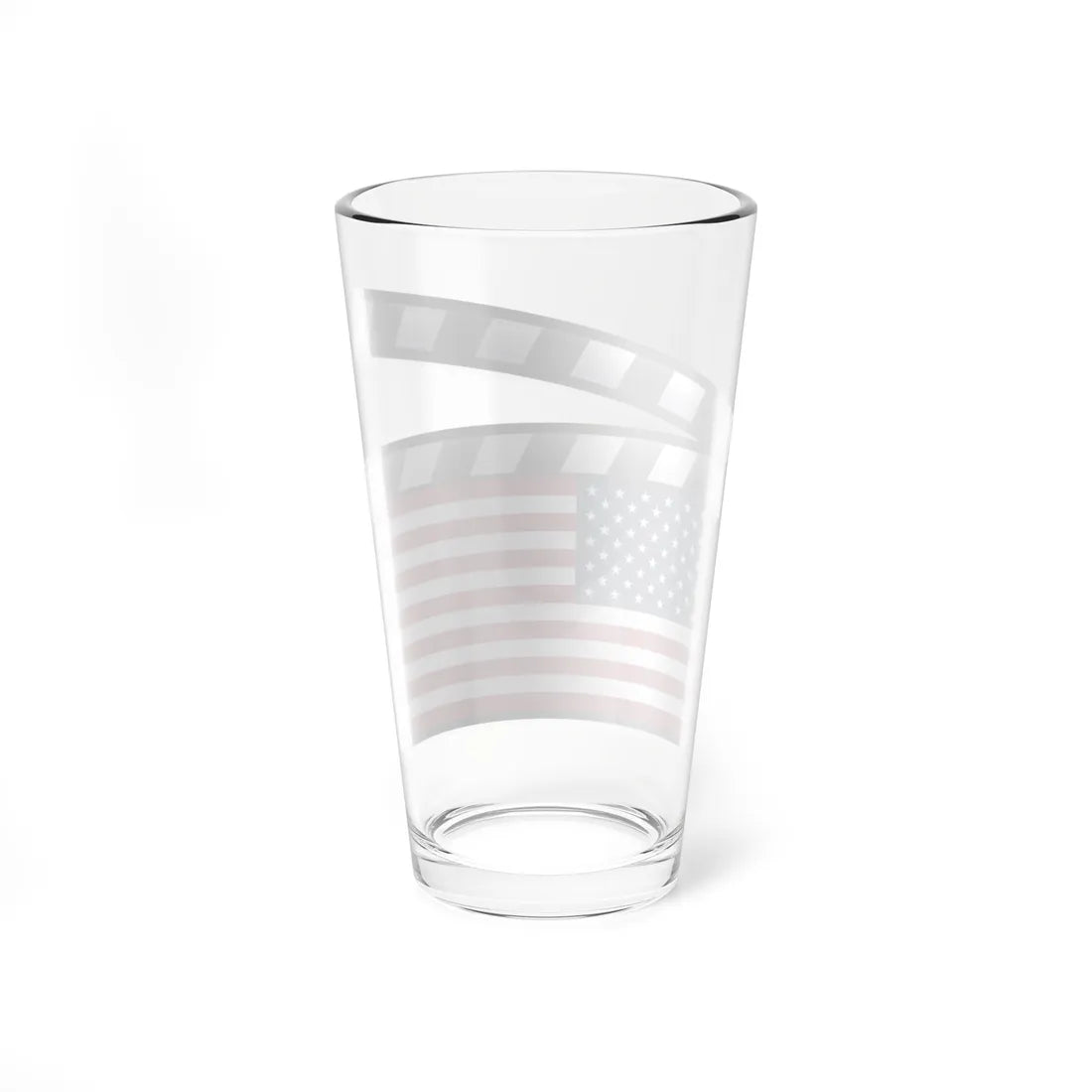 United States film clapperboard (United States) Pint Glass 16oz - Go Mug Yourself