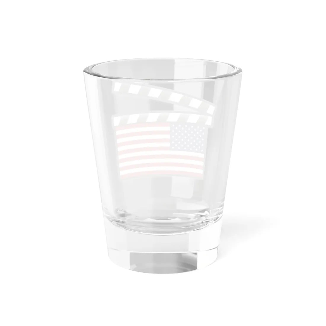 United States film clapperboard (United States) Shot Glass 1.5oz - Go Mug Yourself