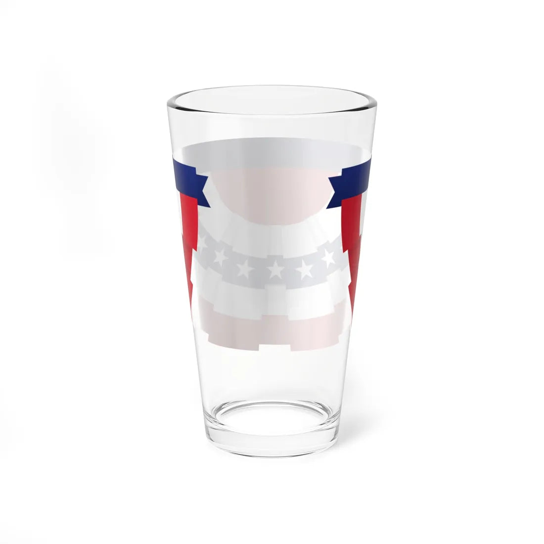 United States flag bunting (United States) Pint Glass 16oz - Go Mug Yourself