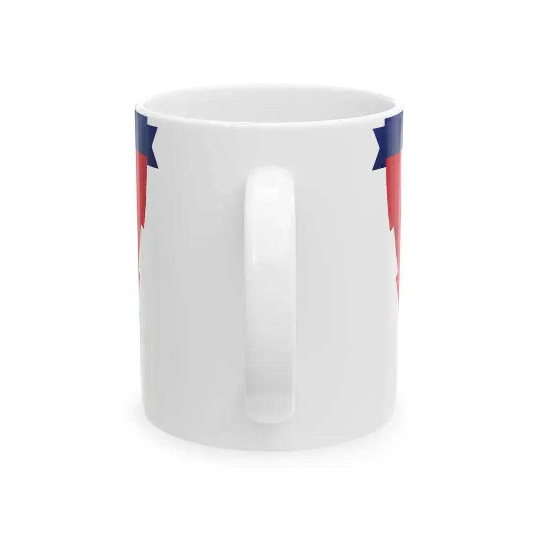 United States flag bunting (United States) White Coffee Mug - Go Mug Yourself