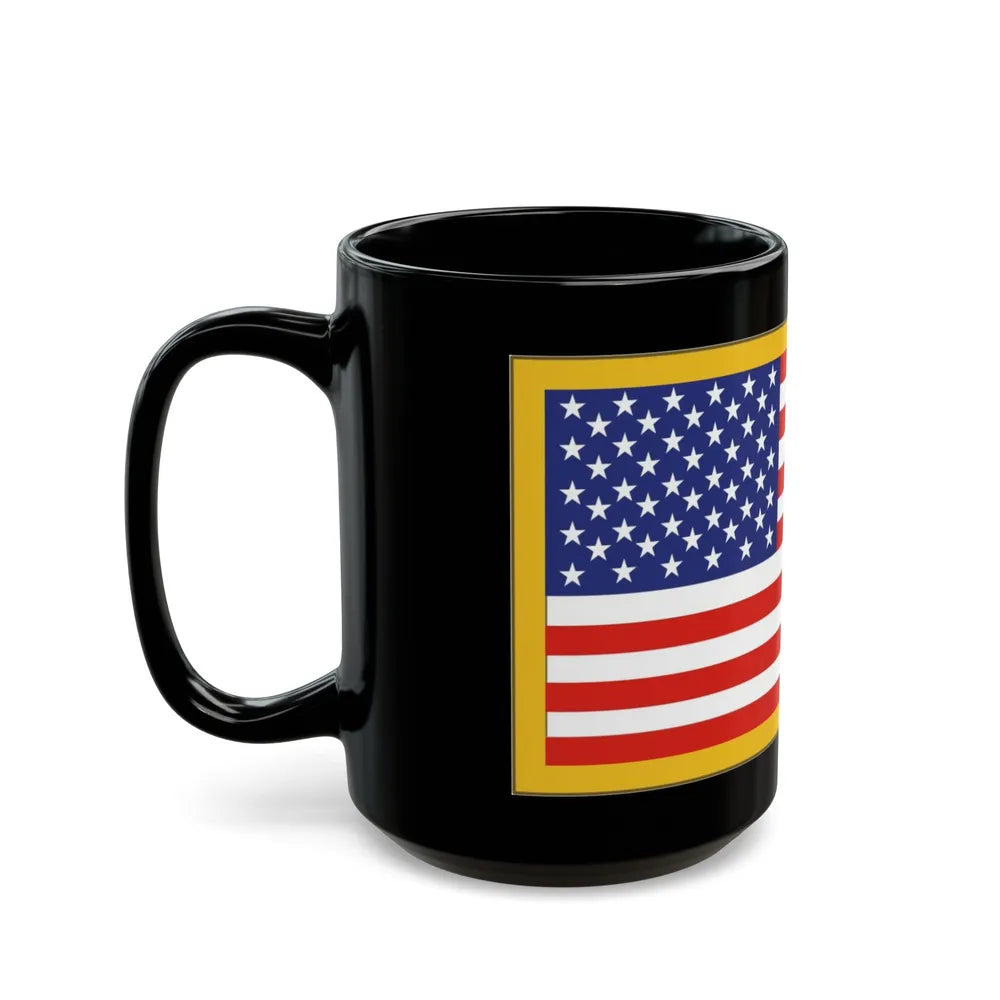 United States Flag (U.S. Army) Black Coffee Mug-Go Mug Yourself