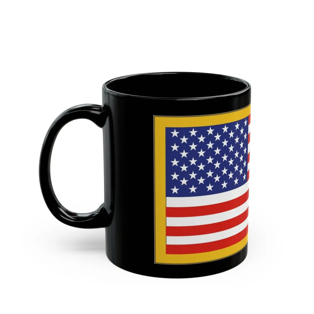 United States Flag (U.S. Army) Black Coffee Mug-Go Mug Yourself