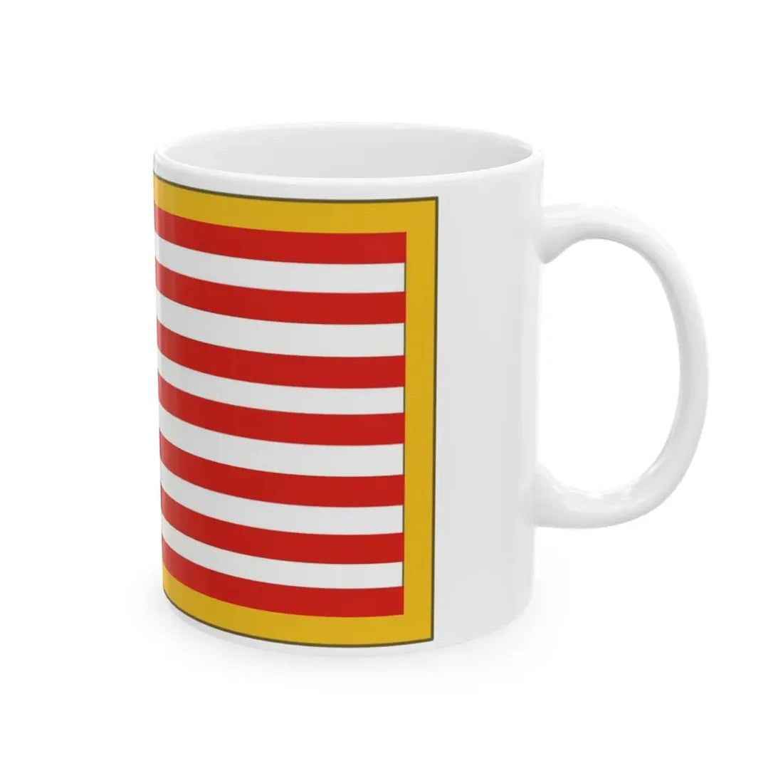 United States Flag (U.S. Army) White Coffee Mug - Go Mug Yourself
