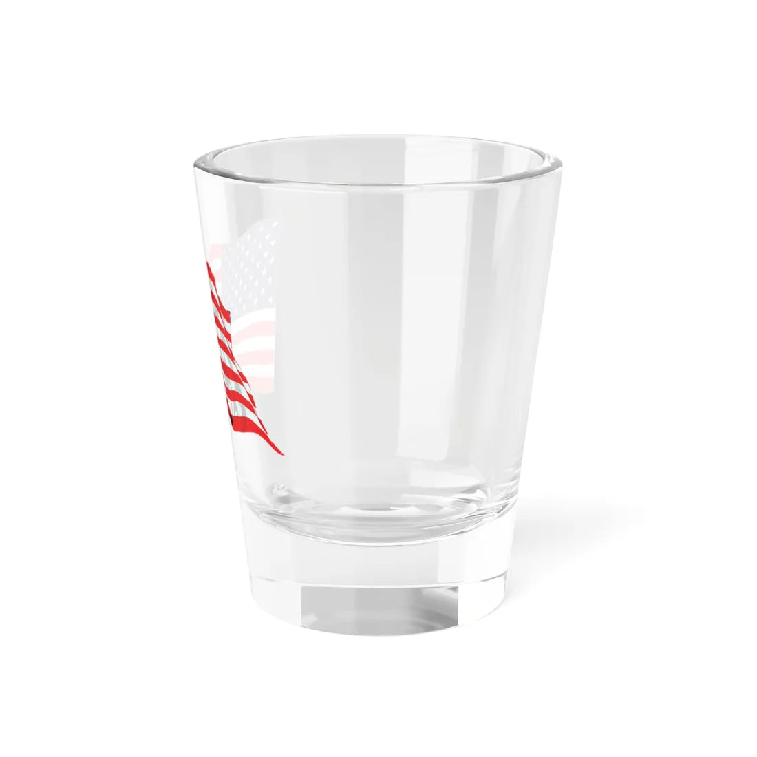 United States flag waving icon (United States) Shot Glass 1.5oz - Go Mug Yourself