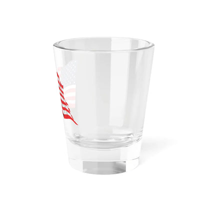 United States flag waving icon (United States) Shot Glass 1.5oz - Go Mug Yourself