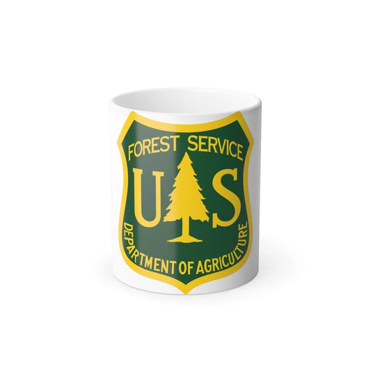 United States Forest Service - Color Changing Mug 11oz-11oz-Go Mug Yourself