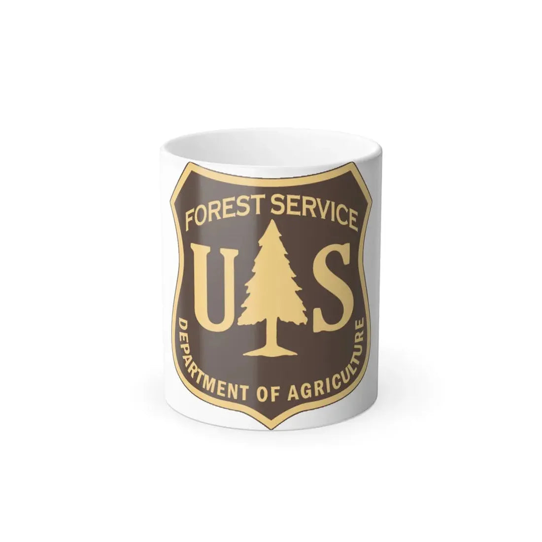United States Forest Service v2 - Color Changing Coffee Mug 11oz - Go Mug Yourself