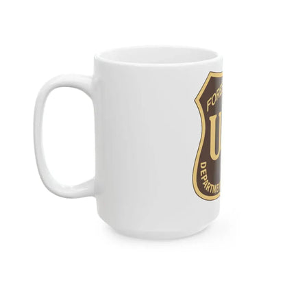 United States Forest Service v2 - White Coffee Mug - Go Mug Yourself