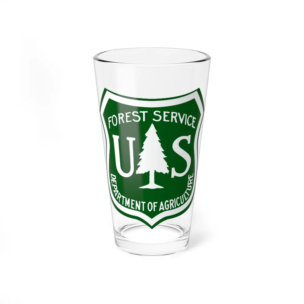 United States Forest Service v3 - Pint Glass 16oz-16oz-Go Mug Yourself