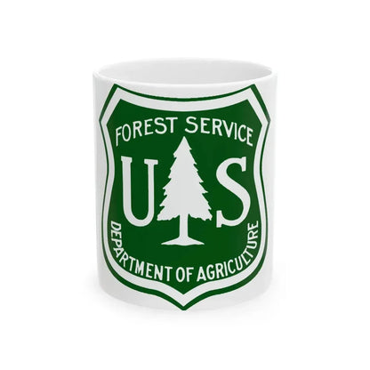 United States Forest Service v3 - White Coffee Mug 11oz - Go Mug Yourself