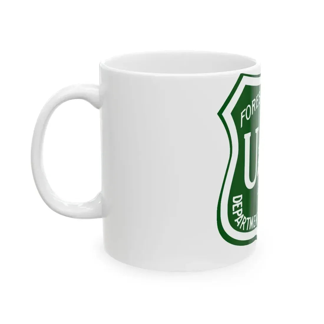 United States Forest Service v3 - White Coffee Mug - Go Mug Yourself
